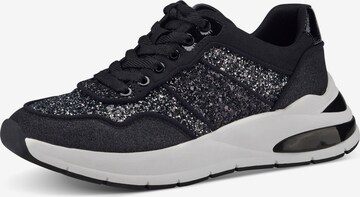 TAMARIS Sneakers laag in Zwart: voorkant