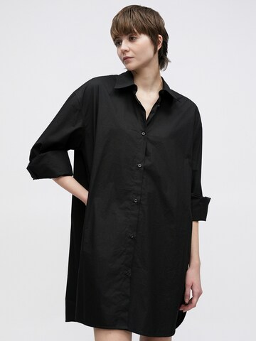 REPLAY Sukienka koszulowa w kolorze czarny