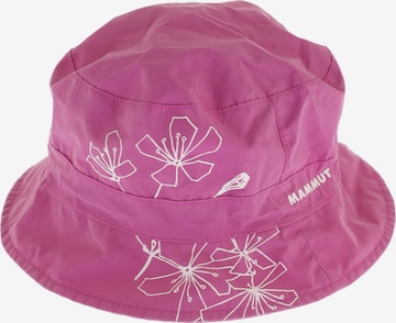 MAMMUT Hut oder Mütze XS in Pink: Vorderseite