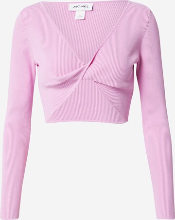 Monki Shirt in Roze: voorkant