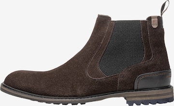 Chelsea Boots ' CREPI 15 ' Floris van Bommel en marron : devant