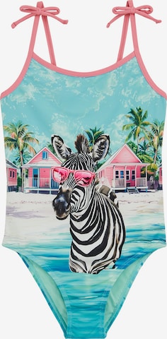 WE Fashion Uimapuku värissä sininen: etupuoli