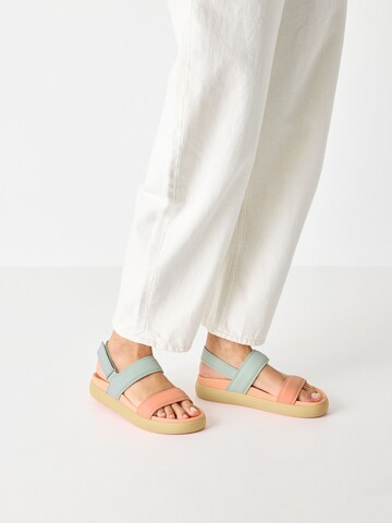 Sandales Tamaris en vert