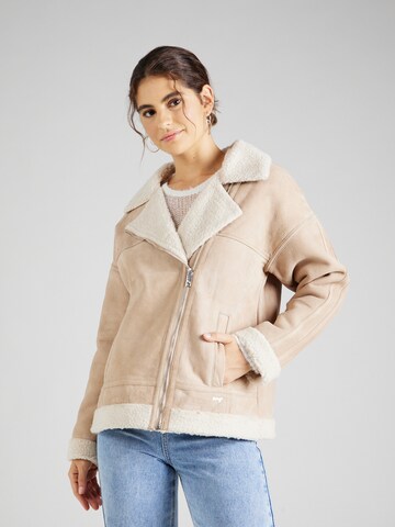 Maze Between-Season Jacket in Beige: front