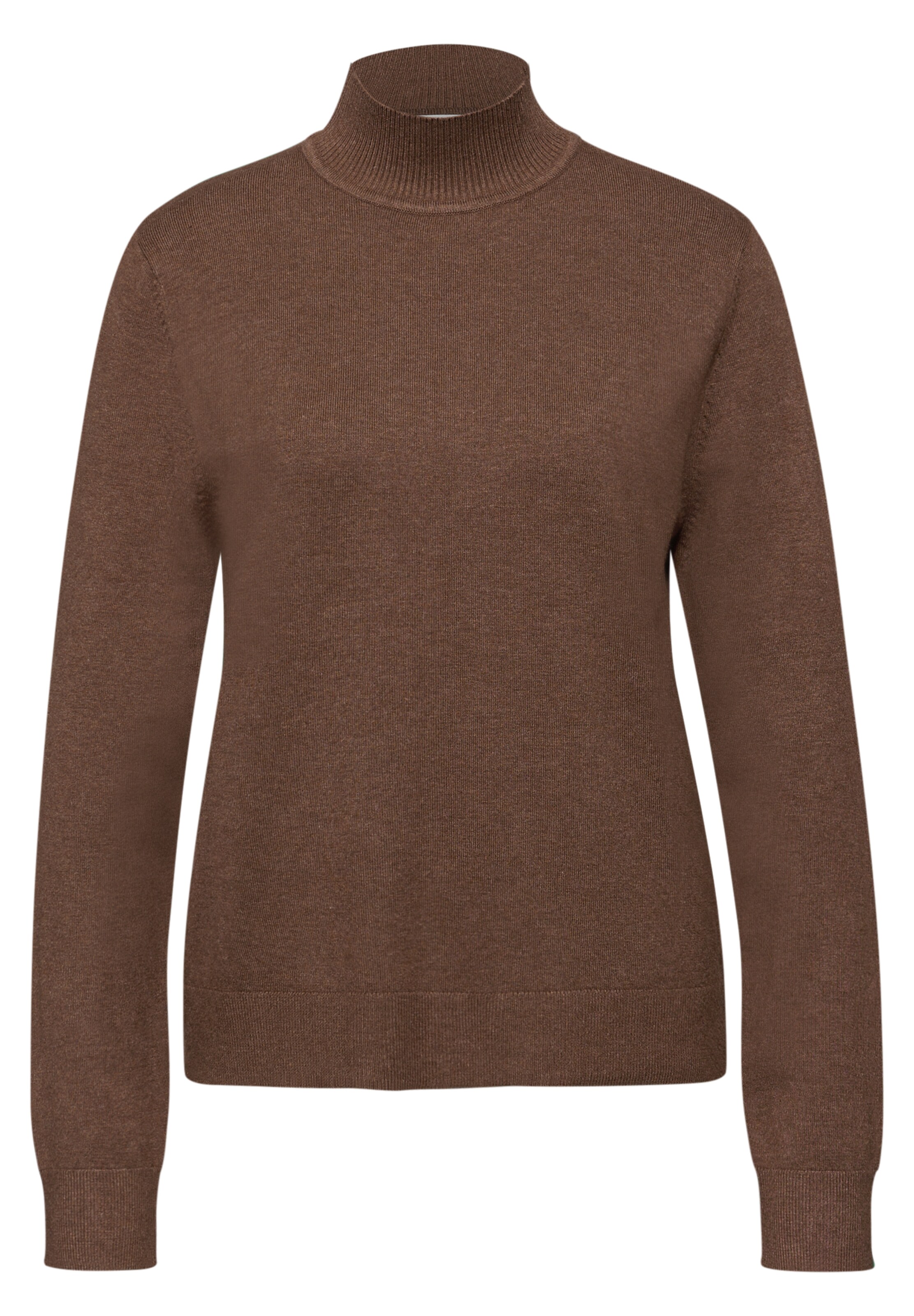 STREET ONE Sweater in Brown: front