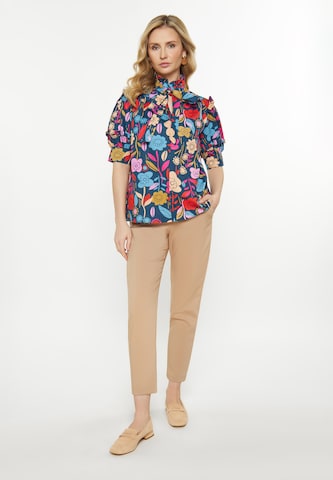 Usha Blouse 'Fashion Look' in Blauw