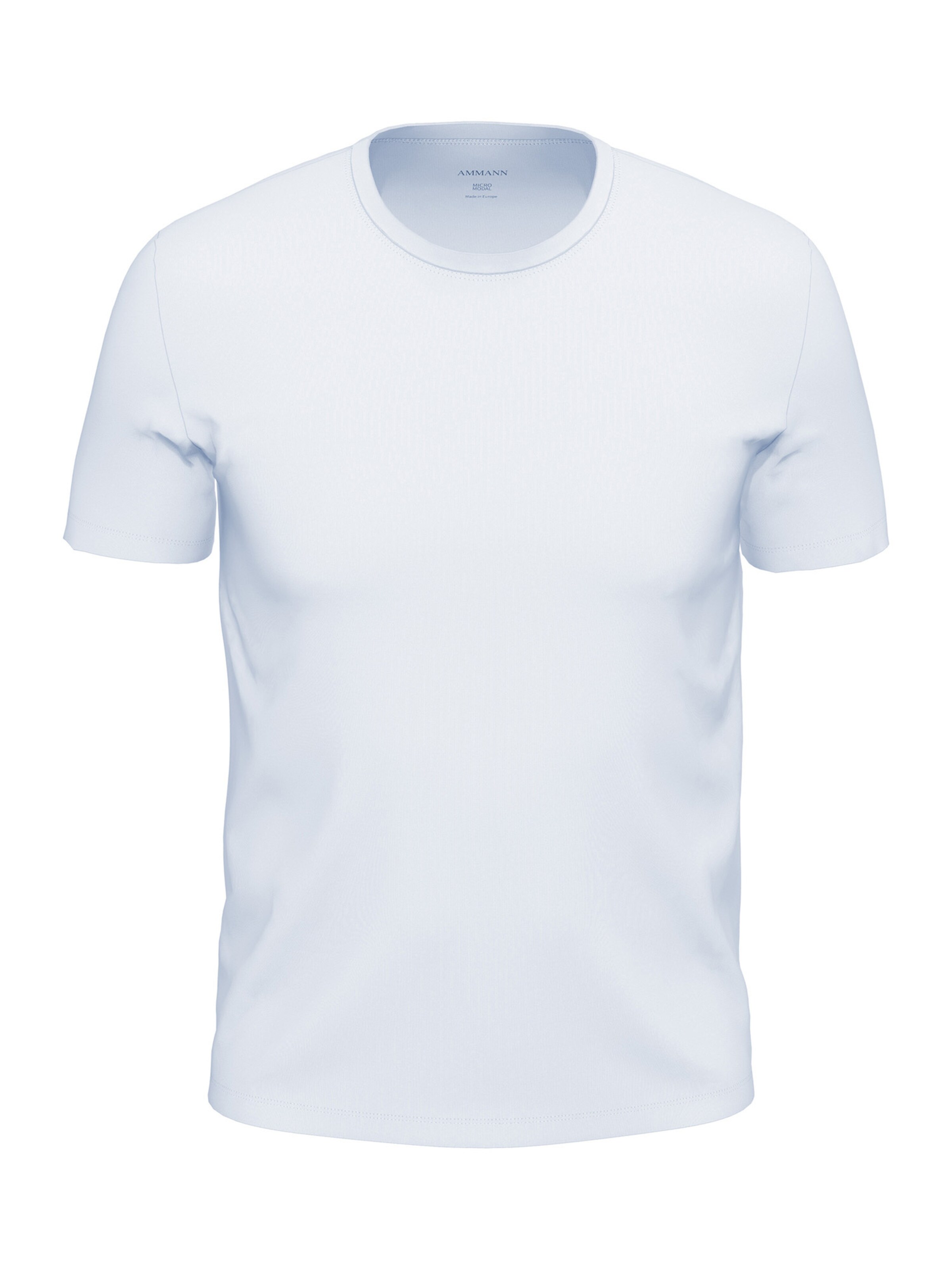 Ammann Shirt ' Micro Modal ' in White: front