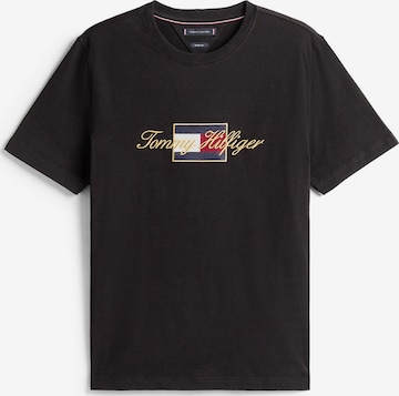TOMMY HILFIGER T-Shirt 'ICON GOLD' in Schwarz: Vorderseite