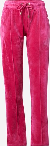 19V69 ITALIA Regular Broek 'GNATIA' in Roze: voorkant