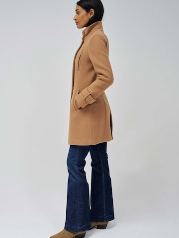 Salsa Jeans Winter Coat 'Grace Long' in Beige