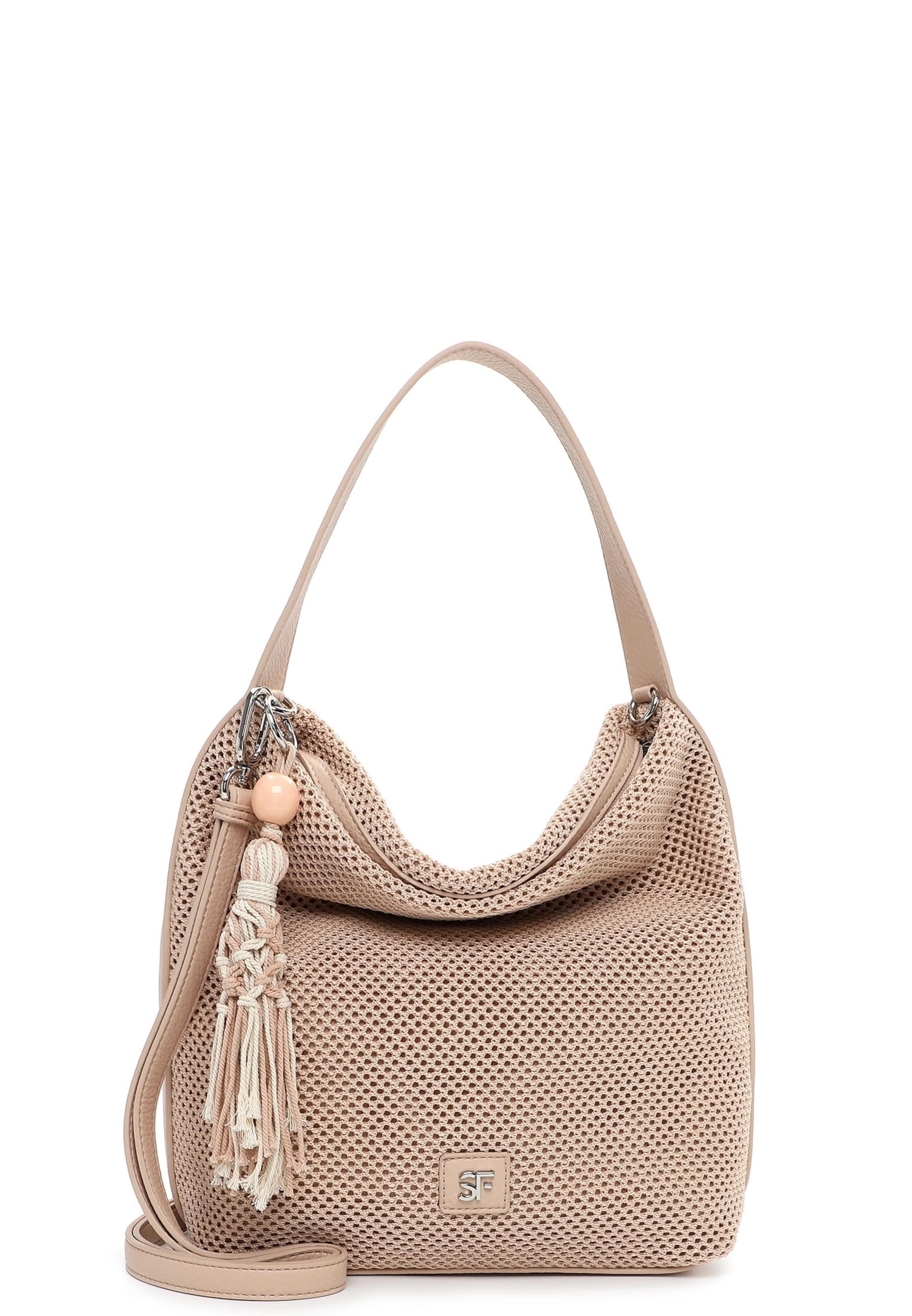 Poche ventrale 'Gitty' Suri Frey en beige : devant