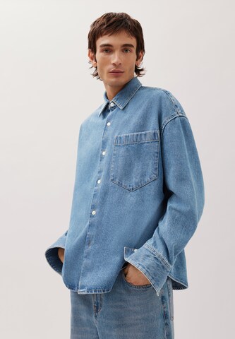 Studio Seidensticker Regular fit Button Up Shirt in Blue