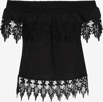 IZIA Pusero 'Boho' värissä musta: etupuoli