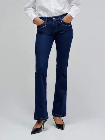Salsa Jeans Flared Jeans 'Wonder' in Blauw: voorkant