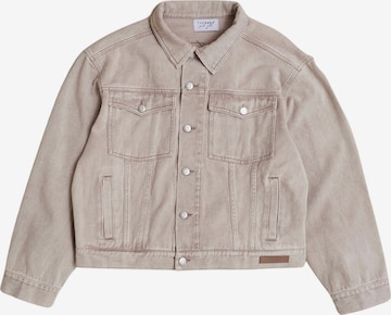 THE ODDS Overgangsjakke 'Jeans jacket/ LMTD edition' i beige: forside