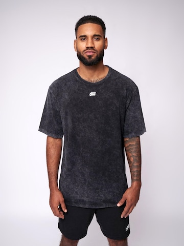 Fortex Fitness Shirt 'Essential Oversized T-shirt' in Grijs: voorkant