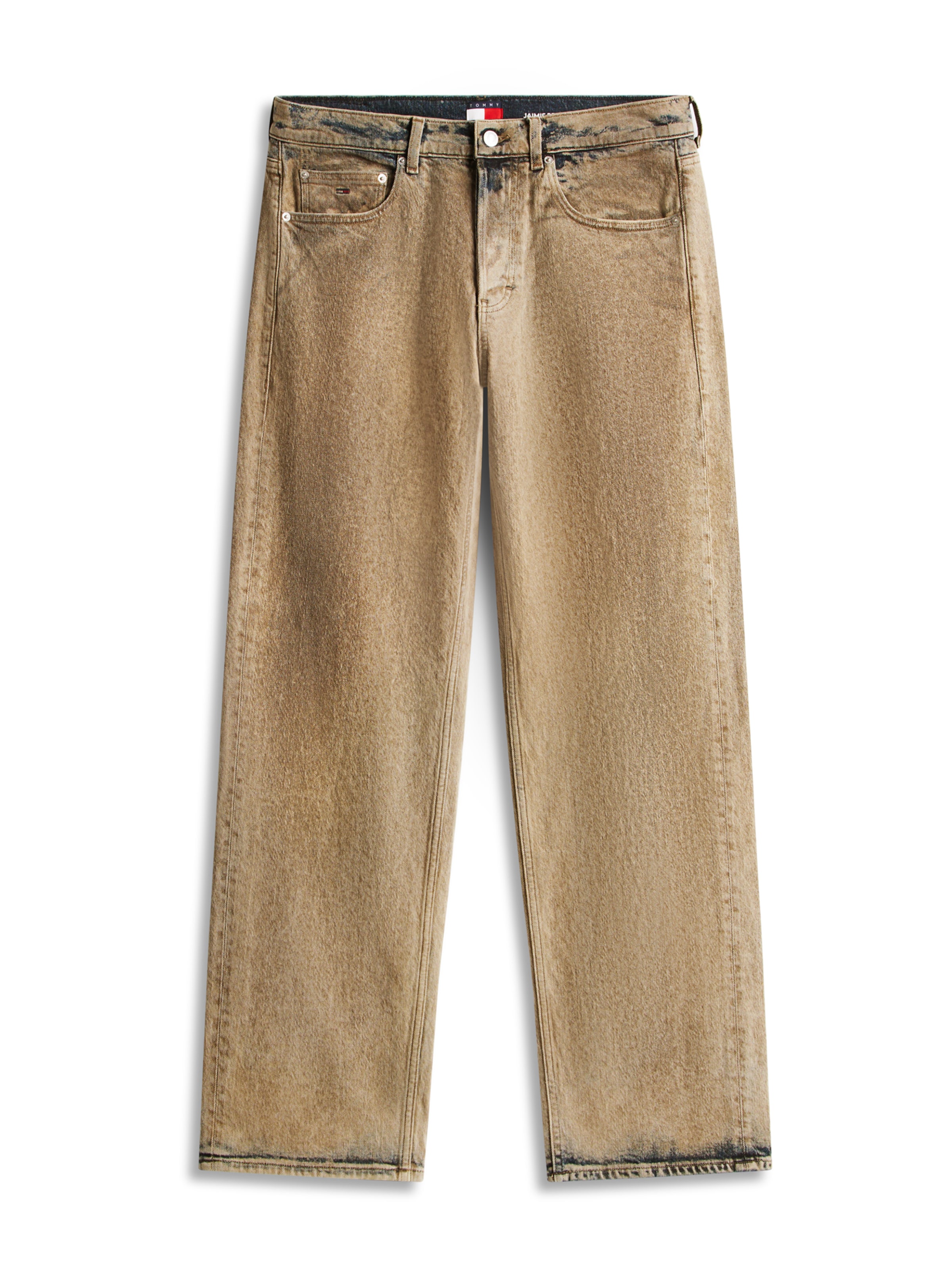 Tommy Jeans - regular Vaquero 'Jaimie' en marrón: frente