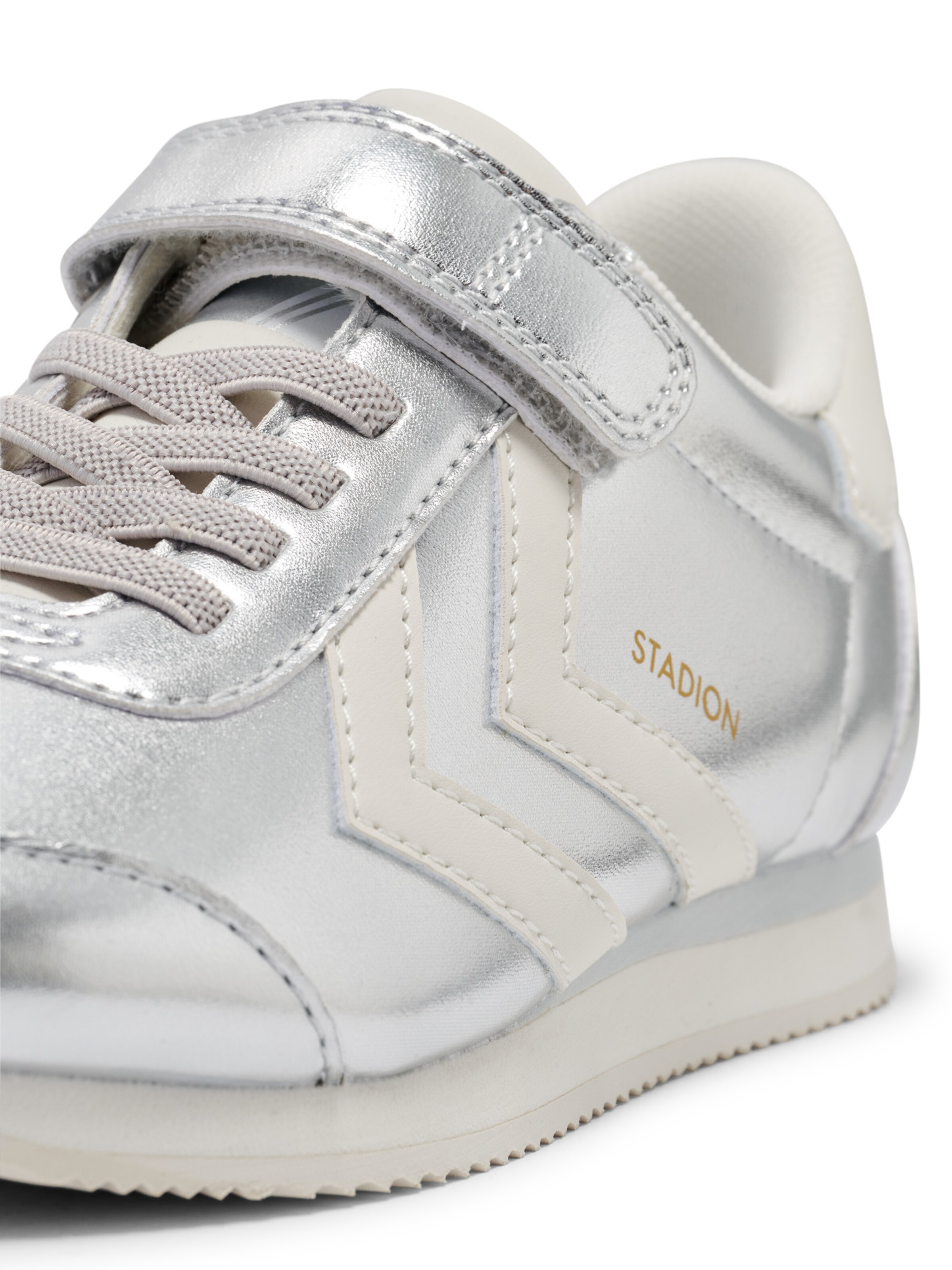 Hummel Sneakers 'Stadion Metallic' i sølv