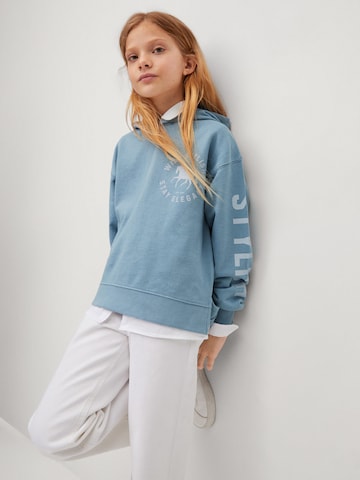 MANGO KIDS Sweatshirt 'Elegant' in Blau: predná strana