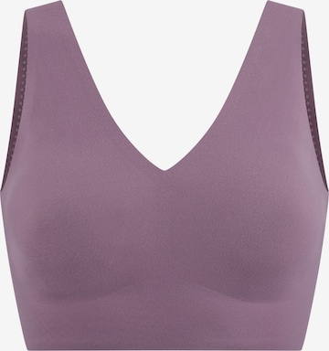 SCHIESSER - Sujetador ' Invisible Soft Padded ' en lila: frente