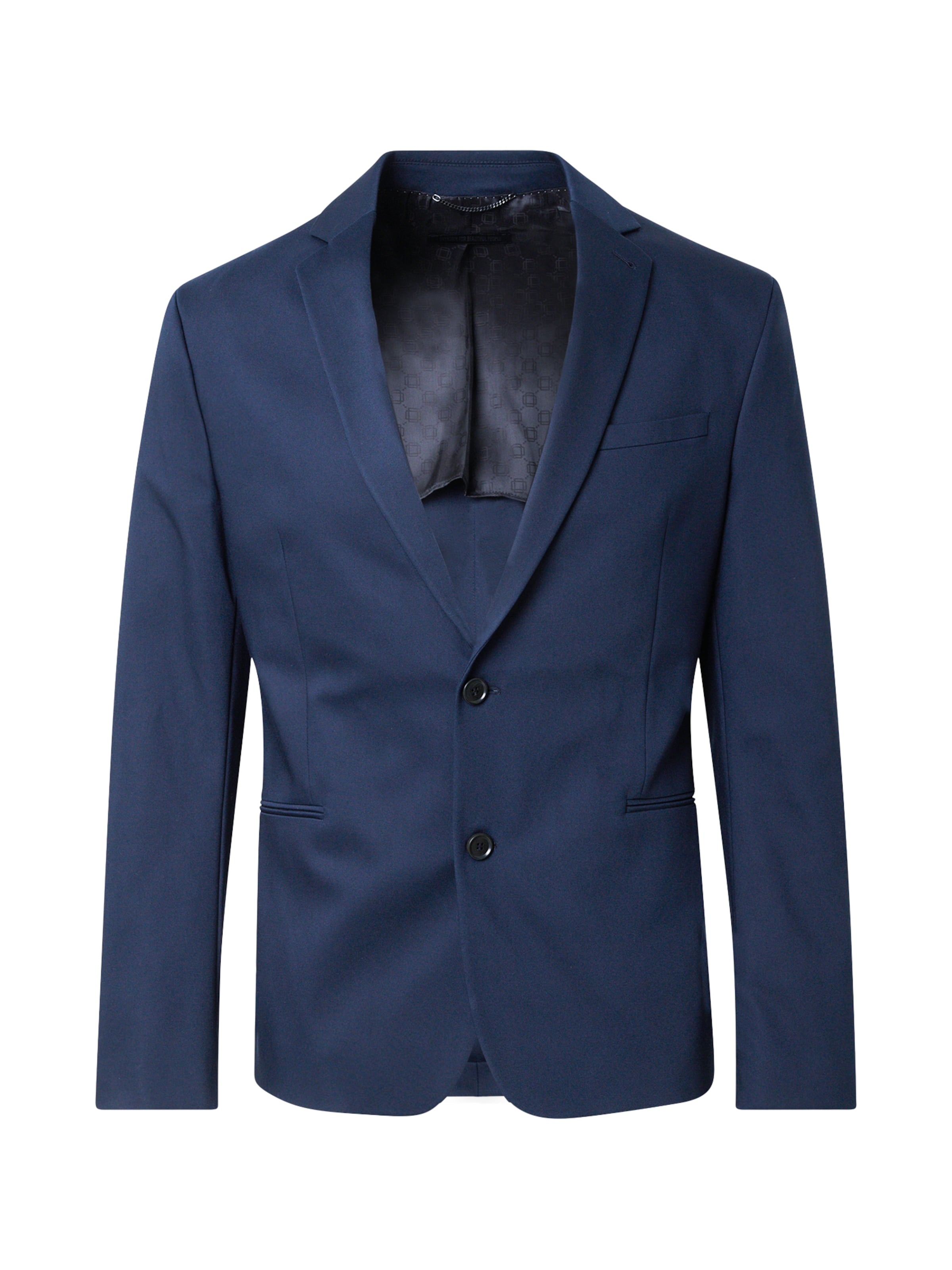 DRYKORN - Ajuste regular Chaqueta saco 'Hurley' en azul: frente