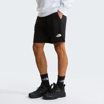 THE NORTH FACE Štandardný strih Boxerky 'Simple Dome' - Čierna: predná strana