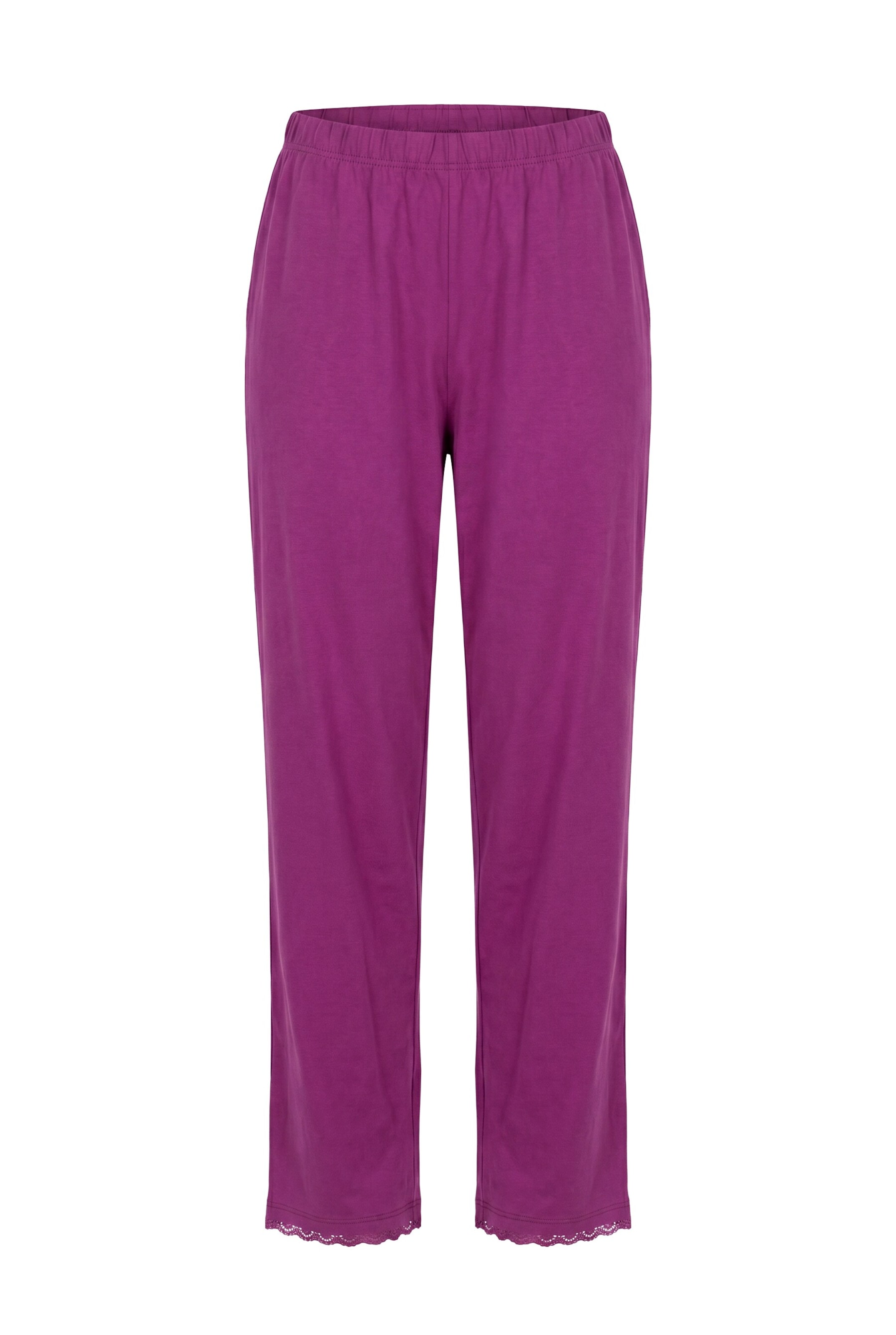 Ulla Popken Pyjama in Lila