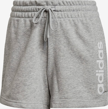 Pantaloni sportivi 'Essential' di ADIDAS SPORTSWEAR in grigio: frontale