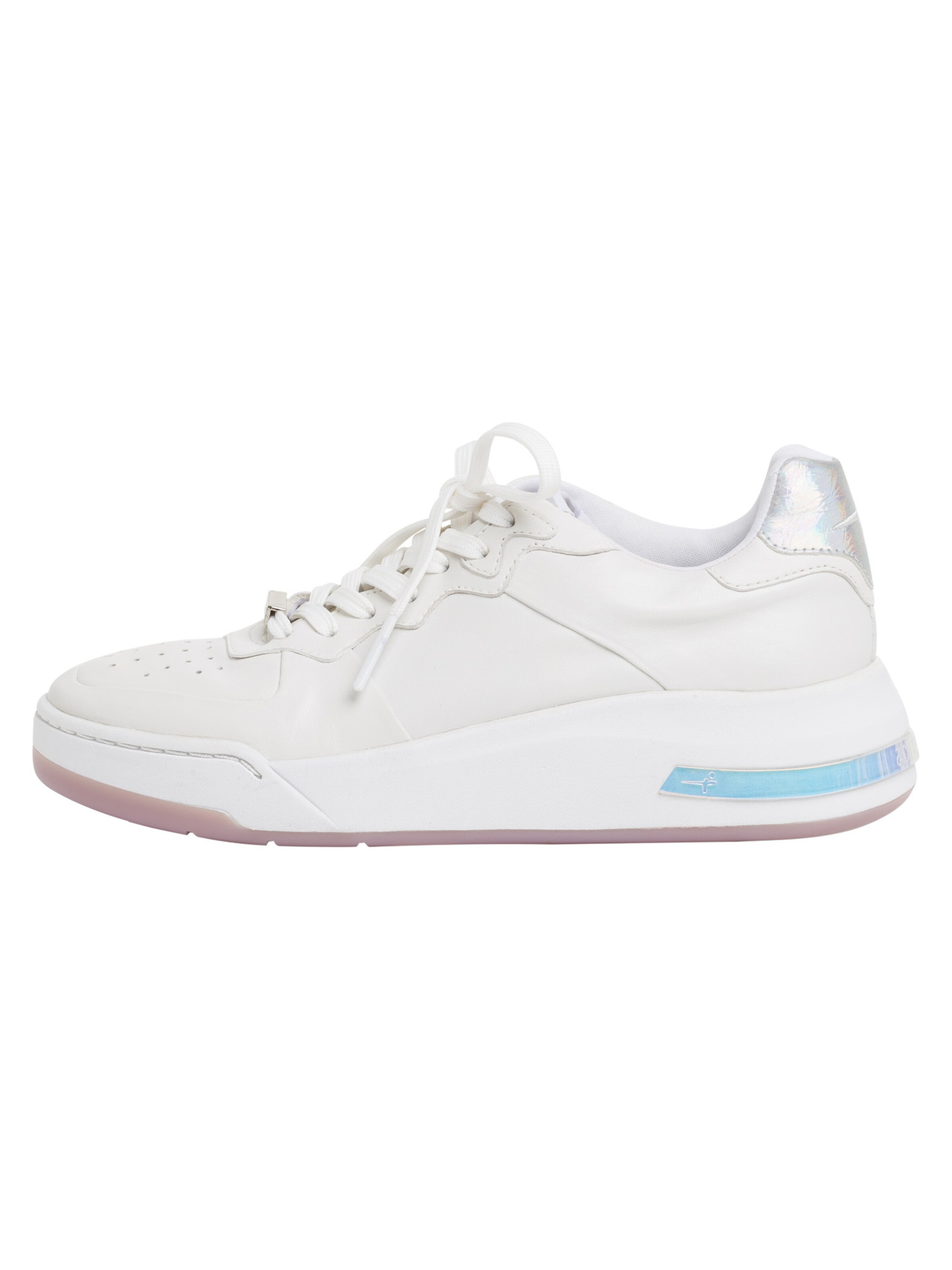 Tamaris Sneakers Laag In Rood / Wit