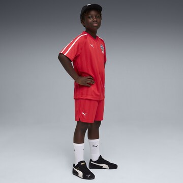 Regular Pantalon de sport PUMA en rouge