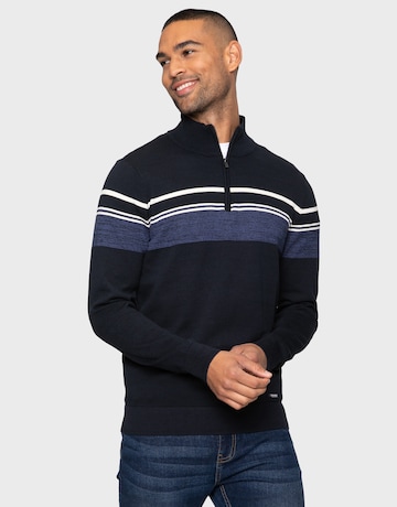 Threadbare Sweater 'Bradley' in Blue: front