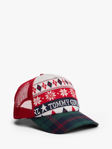 Casquette Tommy Jeans en rouge