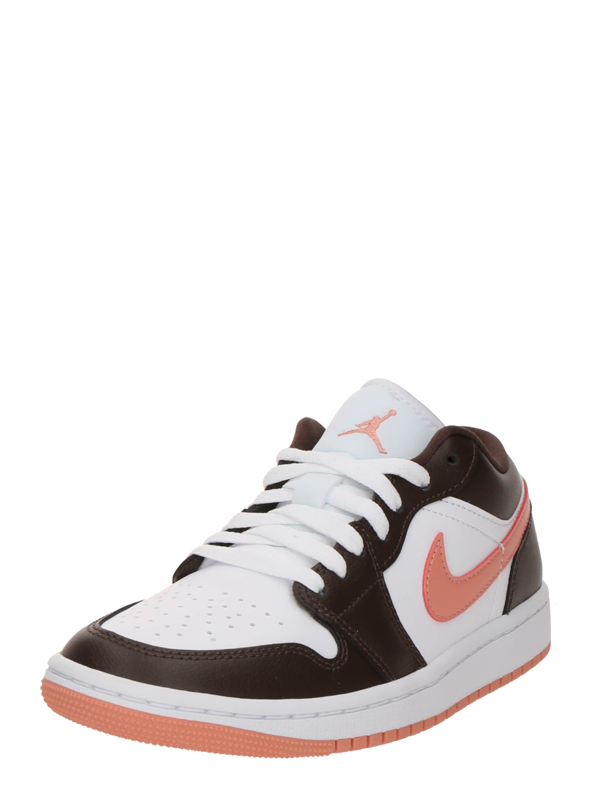 Jordan Низкие кроссовки 'Air Jordan 1' в Белый: спереди