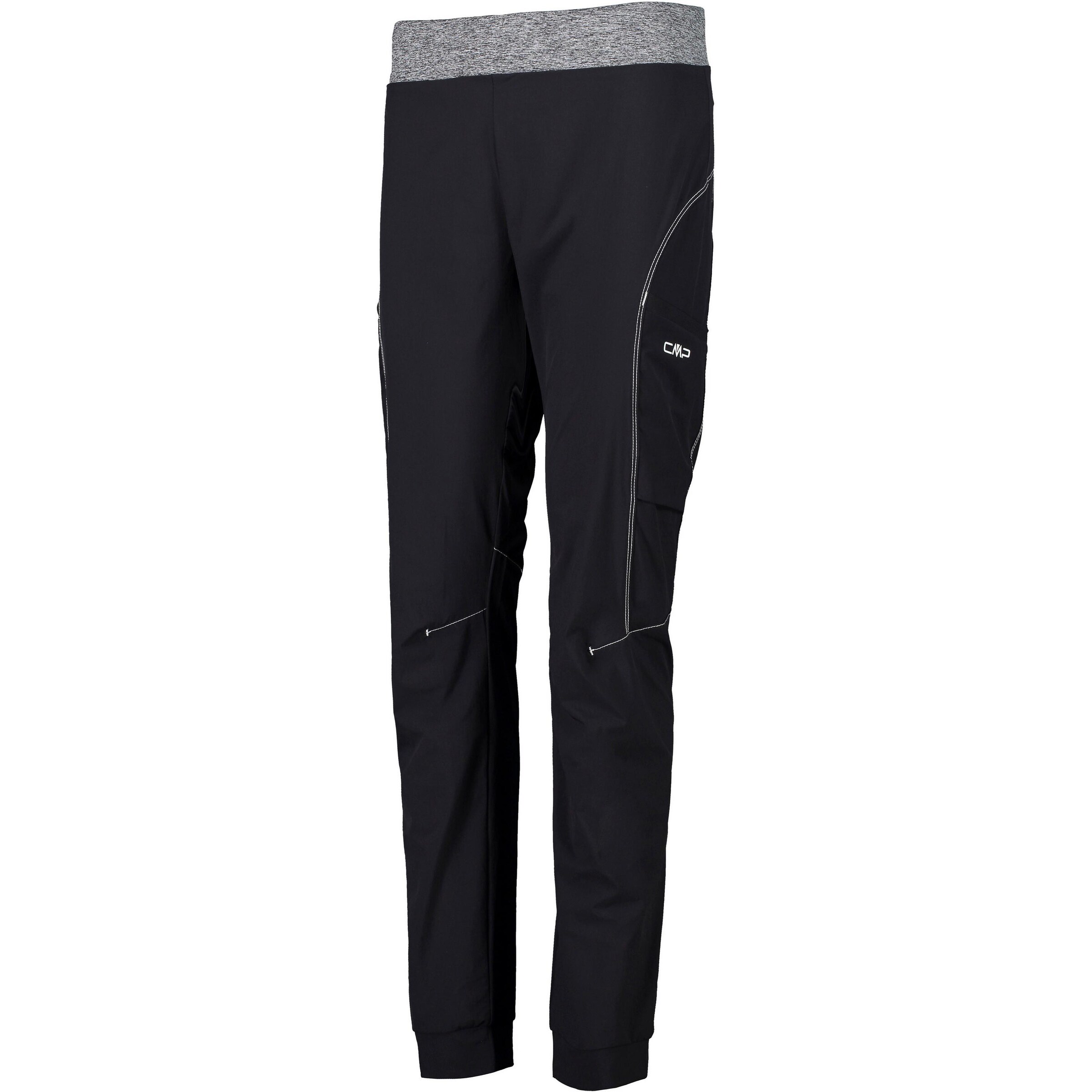 CMP Tapered Outdoorhose in Schwarz