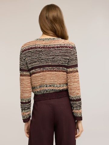 MOTIVI Knit cardigan in Brown