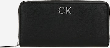 Porte-monnaies 'Daily' Calvin Klein en noir : devant