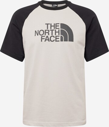 THE NORTH FACE T-shirt i beige: framsida