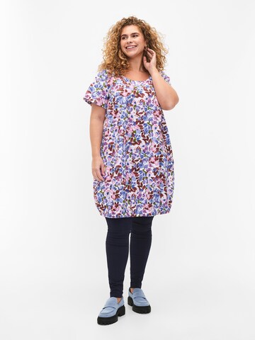 Zizzi Dress 'JEASY' in Mixed colours