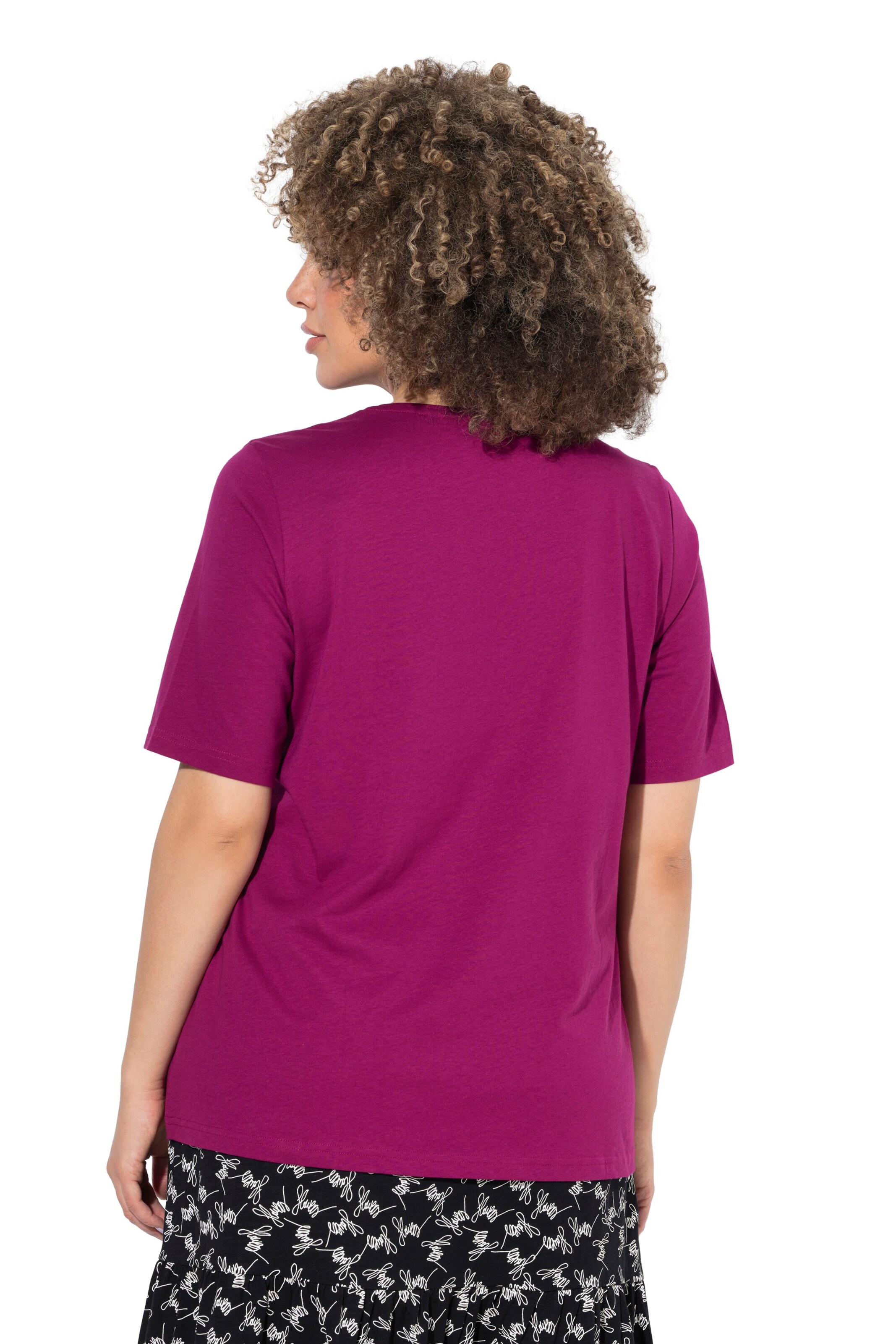 Ulla Popken Shirt in Purple