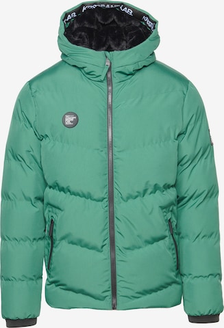 KOROSHI Зимняя куртка в Зеленый: спереди