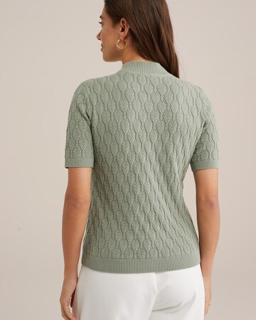 WE Fashion Pullover in Grün