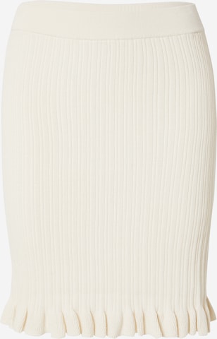 Aware Kjol 'JADE' i beige: framsida