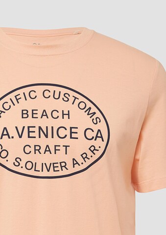 s.Oliver T-Shirt in Orange