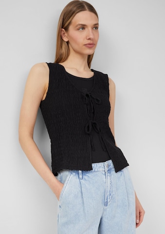 s.Oliver Bodywarmer in Zwart: voorkant
