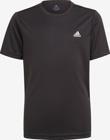 ADIDAS SPORTSWEAR Performance Shirt 'Designed 2 Move' in Black: front