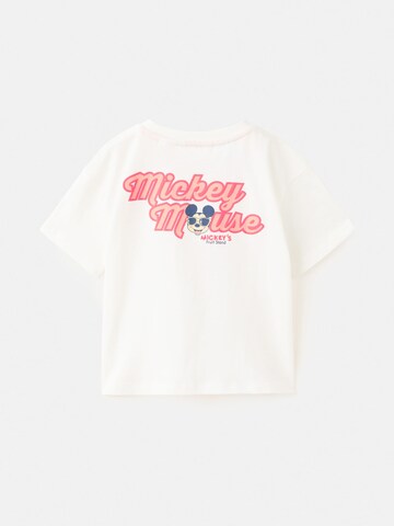 MANGO KIDS T-shirt 'MIMOUSE' i vit