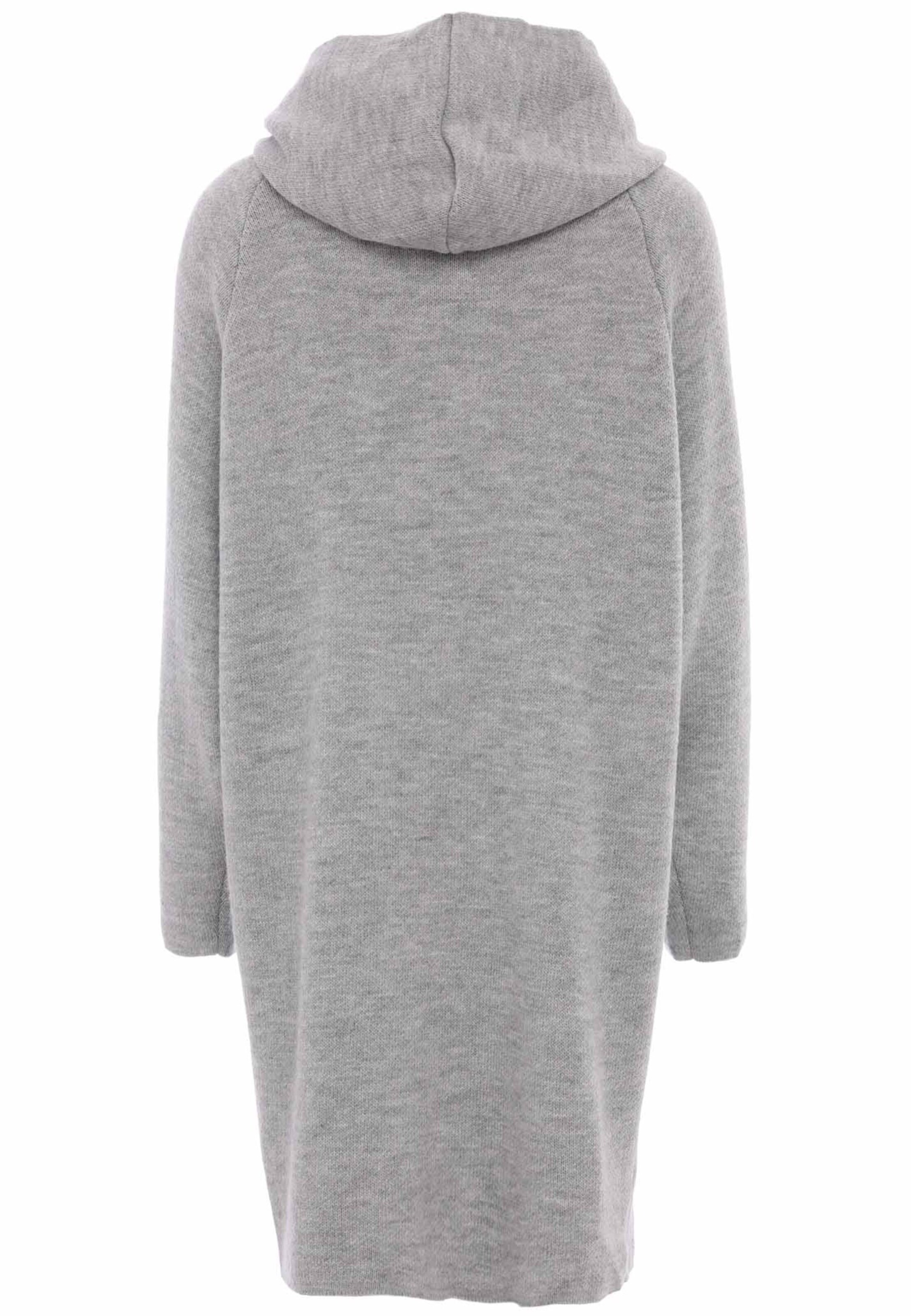 Zwillingsherz Fleece Jacket in Grey