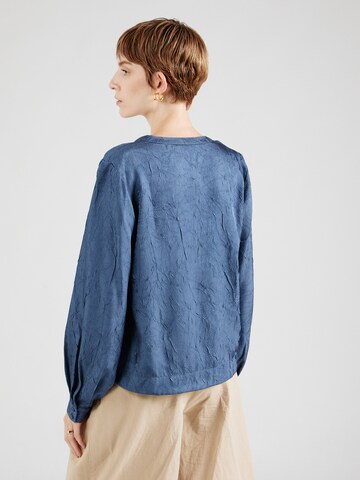 Camicia da donna 'OBJJohnson' di OBJECT in blu