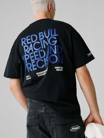 Red Bull Racing x Pepe Jeans Shirt 'Precision' in Black: front
