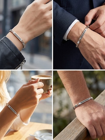 Bracelet 'LINEA' UNIQAL en argent